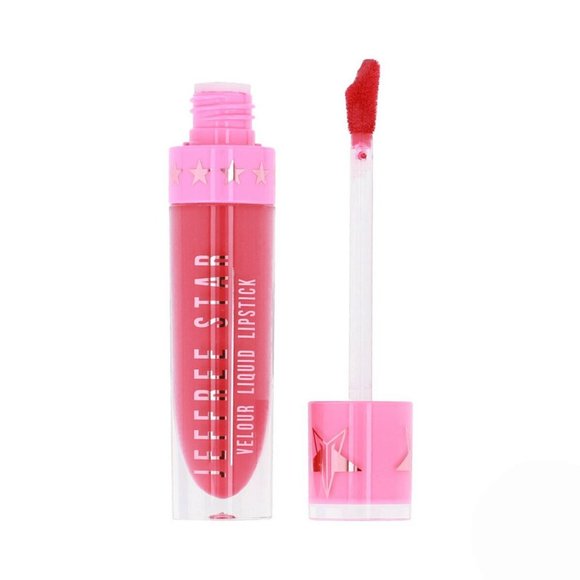 JEFFREE STAR CHERRY WET LIQUID LIPSTICK PINKY RED - Picture 4 of 9